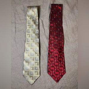 Two Printed Ties